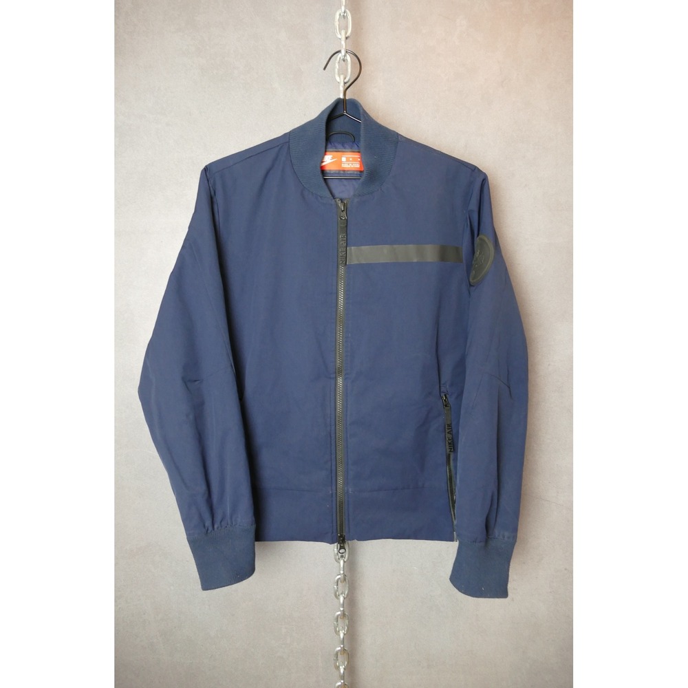 Nike Air Bomber Jacket Full Zip Lightweight Casual‎ Activewear Navy M